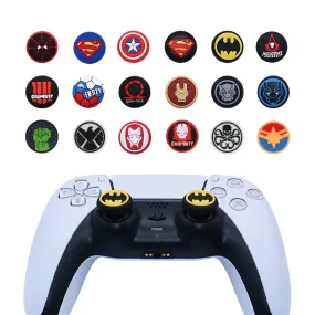 Spiderman Thumb Grip Caps for Playstation 5 and Xbox Series Controllers - Game Joystick Accessories