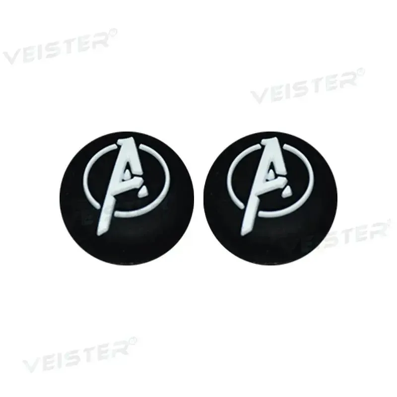 Spiderman Thumb Grip Caps for Playstation 5 and Xbox Series Controllers - Game Joystick Accessories