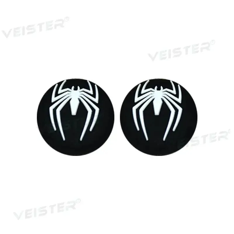 Spiderman Thumb Grip Caps for Playstation 5 and Xbox Series Controllers - Game Joystick Accessories