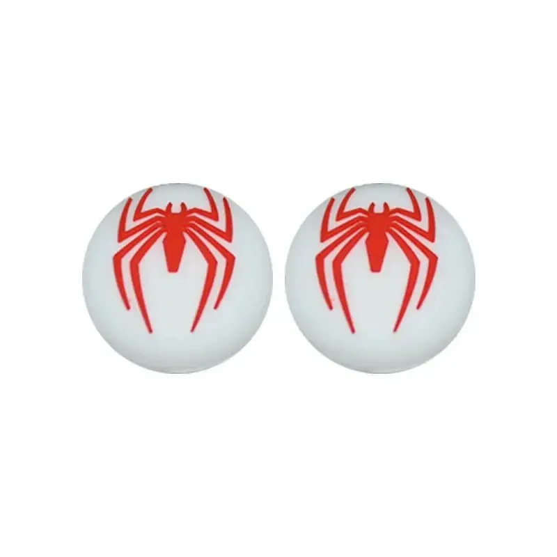 Spiderman Thumb Grip Caps for Playstation 5 and Xbox Series Controllers - Game Joystick Accessories