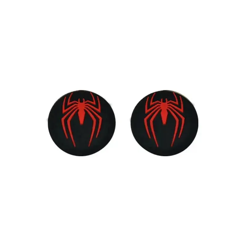 Spiderman Thumb Grip Caps for Playstation 5 and Xbox Series Controllers - Game Joystick Accessories