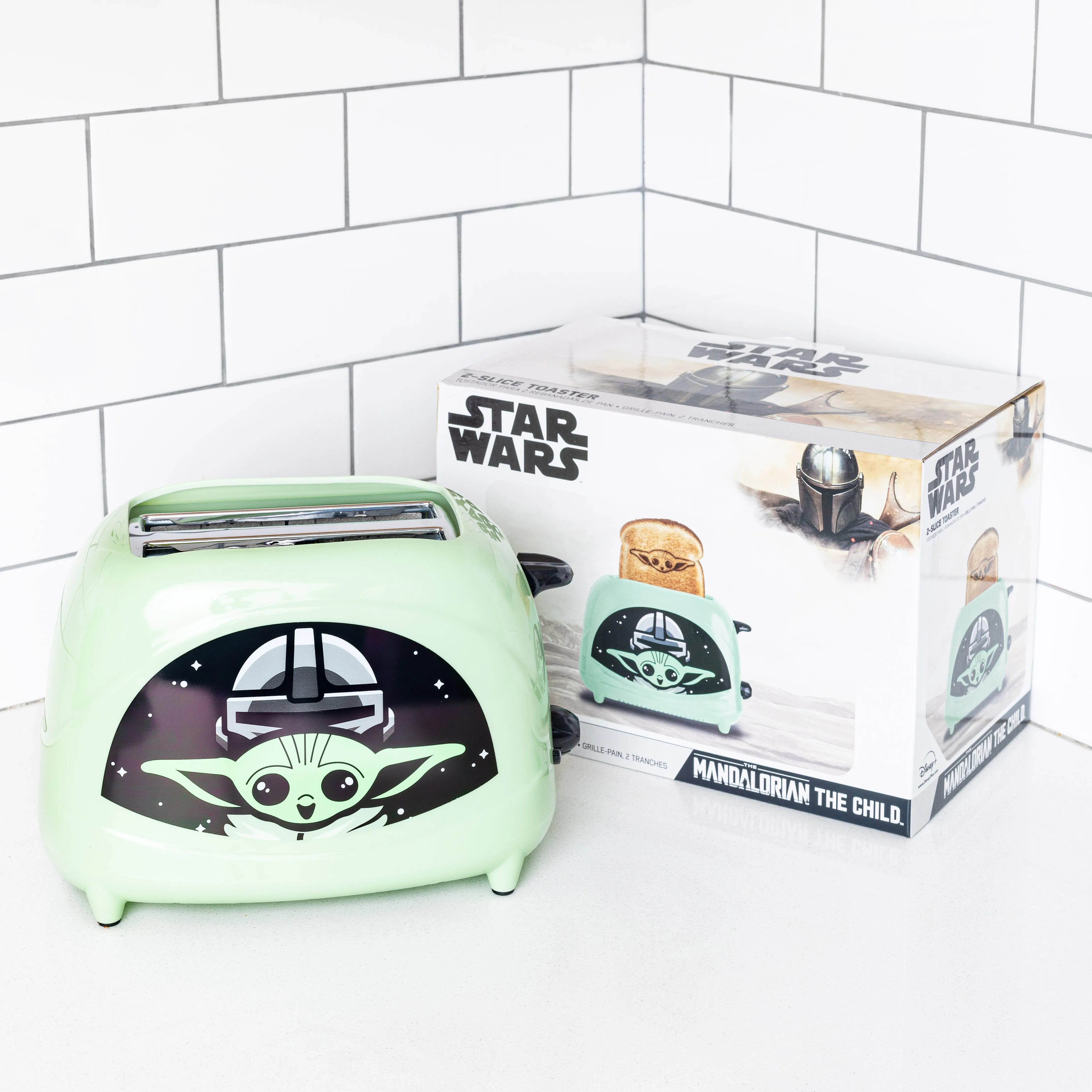 Star Wars The Mandalorian The Child 2-Slice Toaster