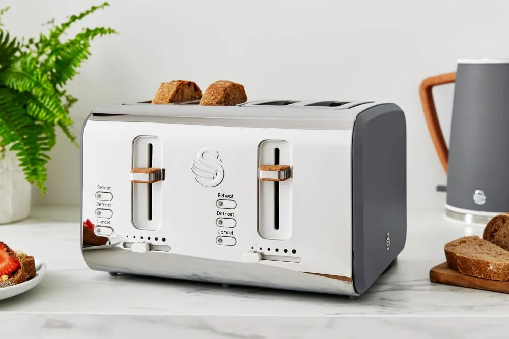 Swan 4 Slice Nordic Style Toaster