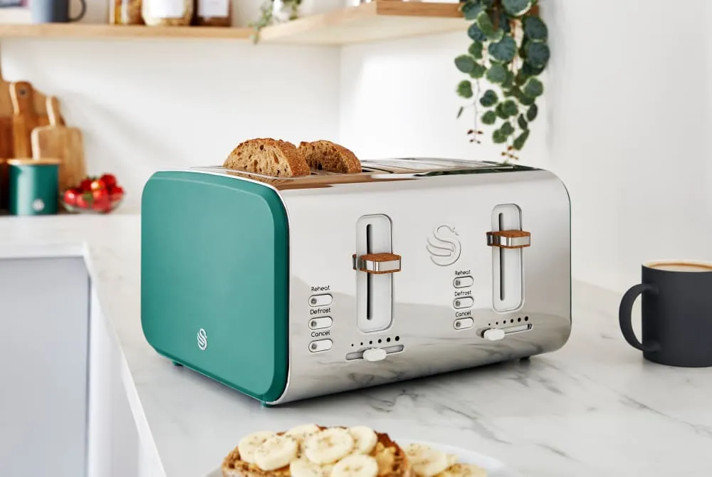 Swan 4 Slice Nordic Style Toaster