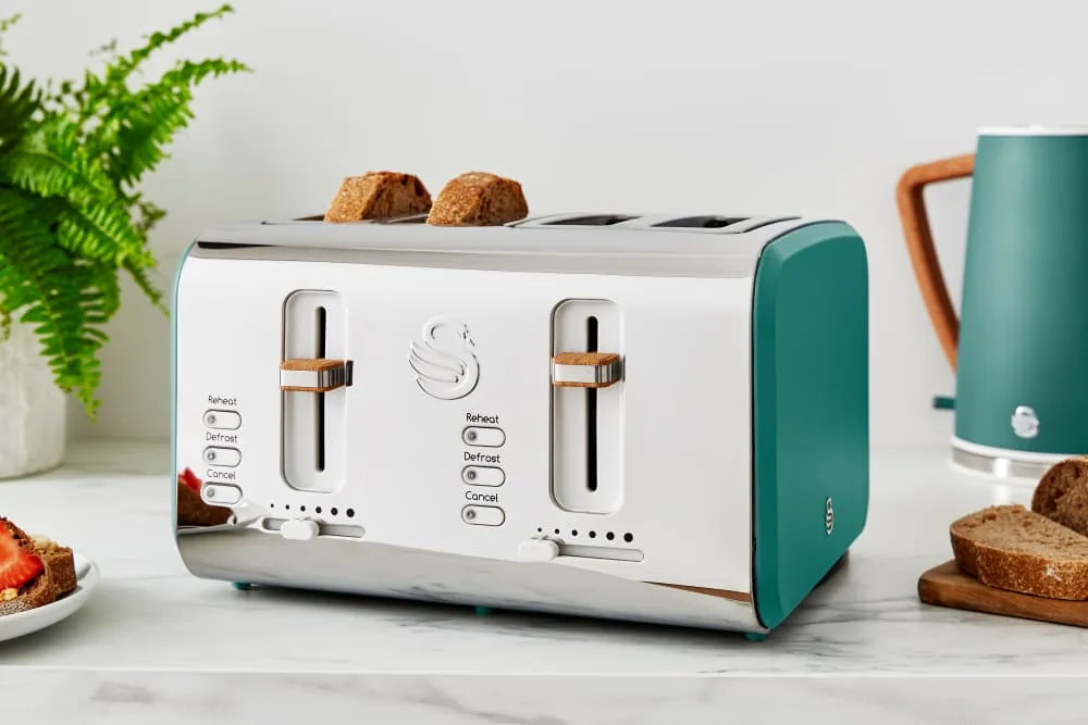 Swan 4 Slice Nordic Style Toaster