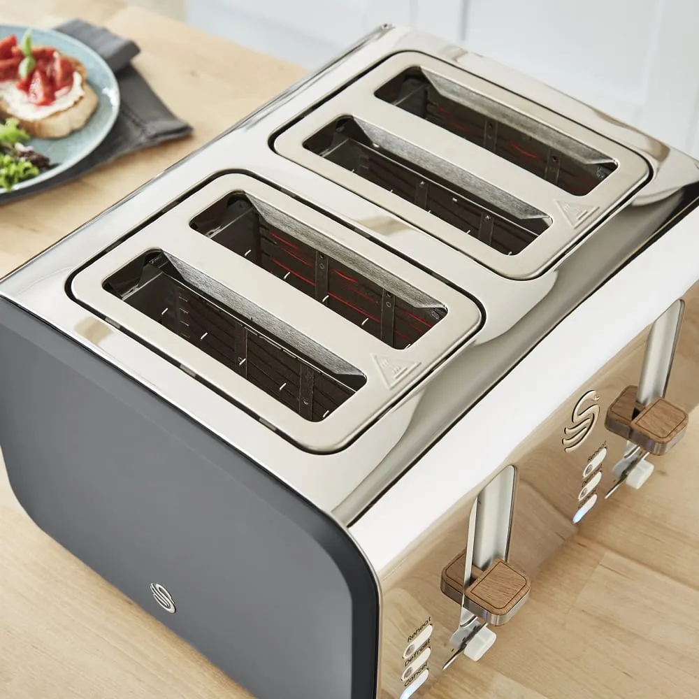 Swan 4 Slice Nordic Style Toaster