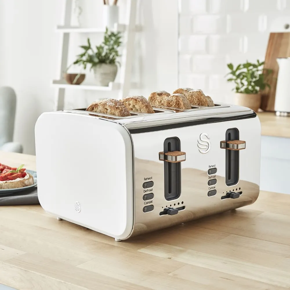 Swan 4 Slice Nordic Style Toaster