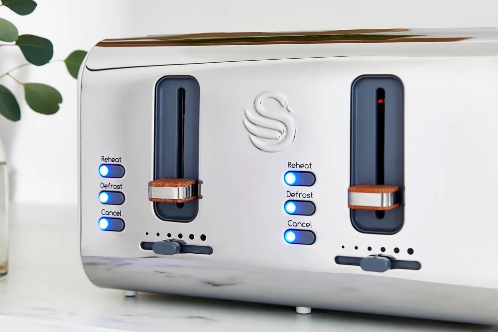 Swan 4 Slice Nordic Style Toaster