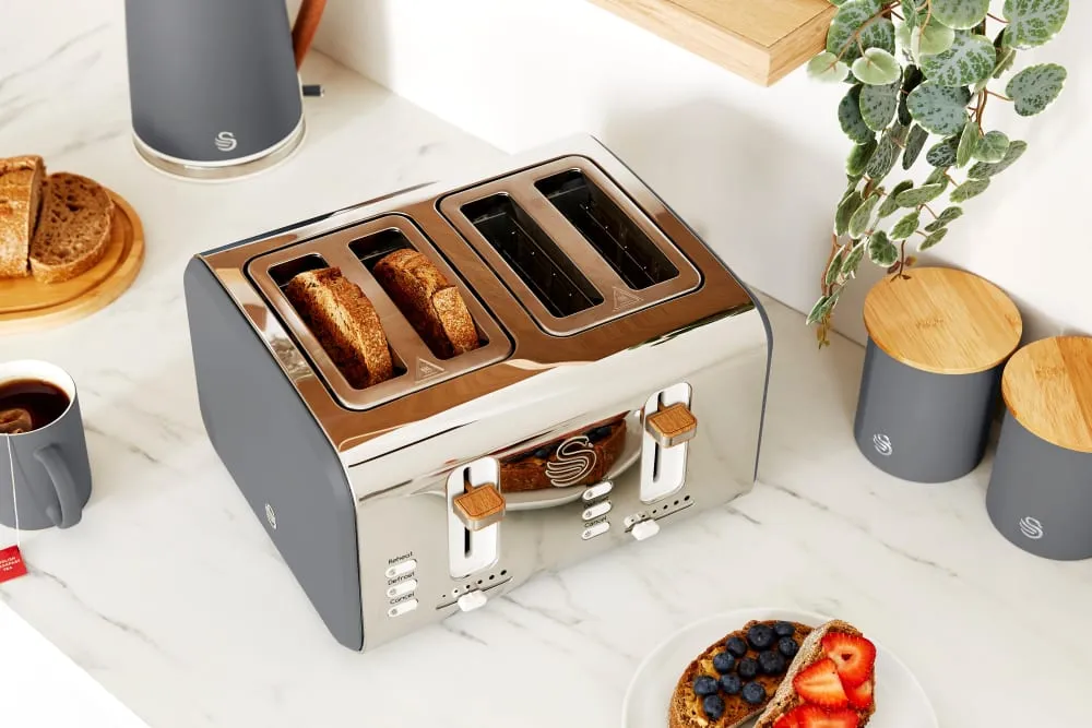 Swan 4 Slice Nordic Style Toaster