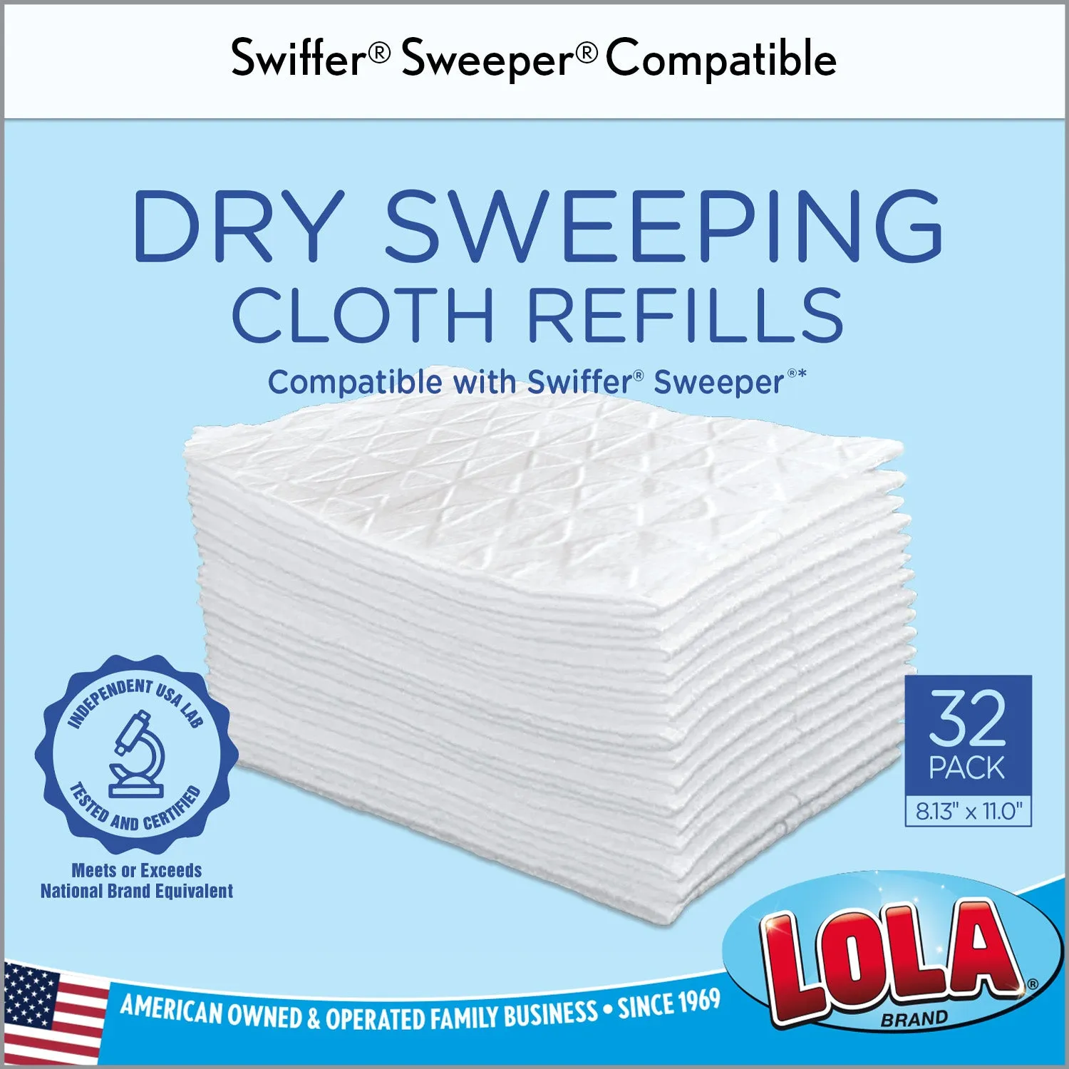 Swiffer® Sweeper® Compatible Dry Sweeping Cloth Refills, 32 Count