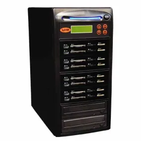 Systor 1:7 Blu-ray BDXL All-in-One Combo - Flash Media Card (USB/SD/CF/MS)   Single CD/DVD/BD Disc Duplicator - SYS-USBSDCF-BD-07