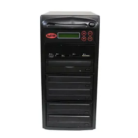 Systor Multi Media Center - Flash Memory Drive (USB/SD/CF/MS/MMC) to Disc Backup   1 to 4 SATA Blu-Ray Duplicator