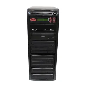 Systor Multi Media Center - Flash Memory Drive (USB/SD/CF/MS/MMC) to Disc Backup   1 to 6 SATA Blu-Ray Duplicator - BD-MBC-6