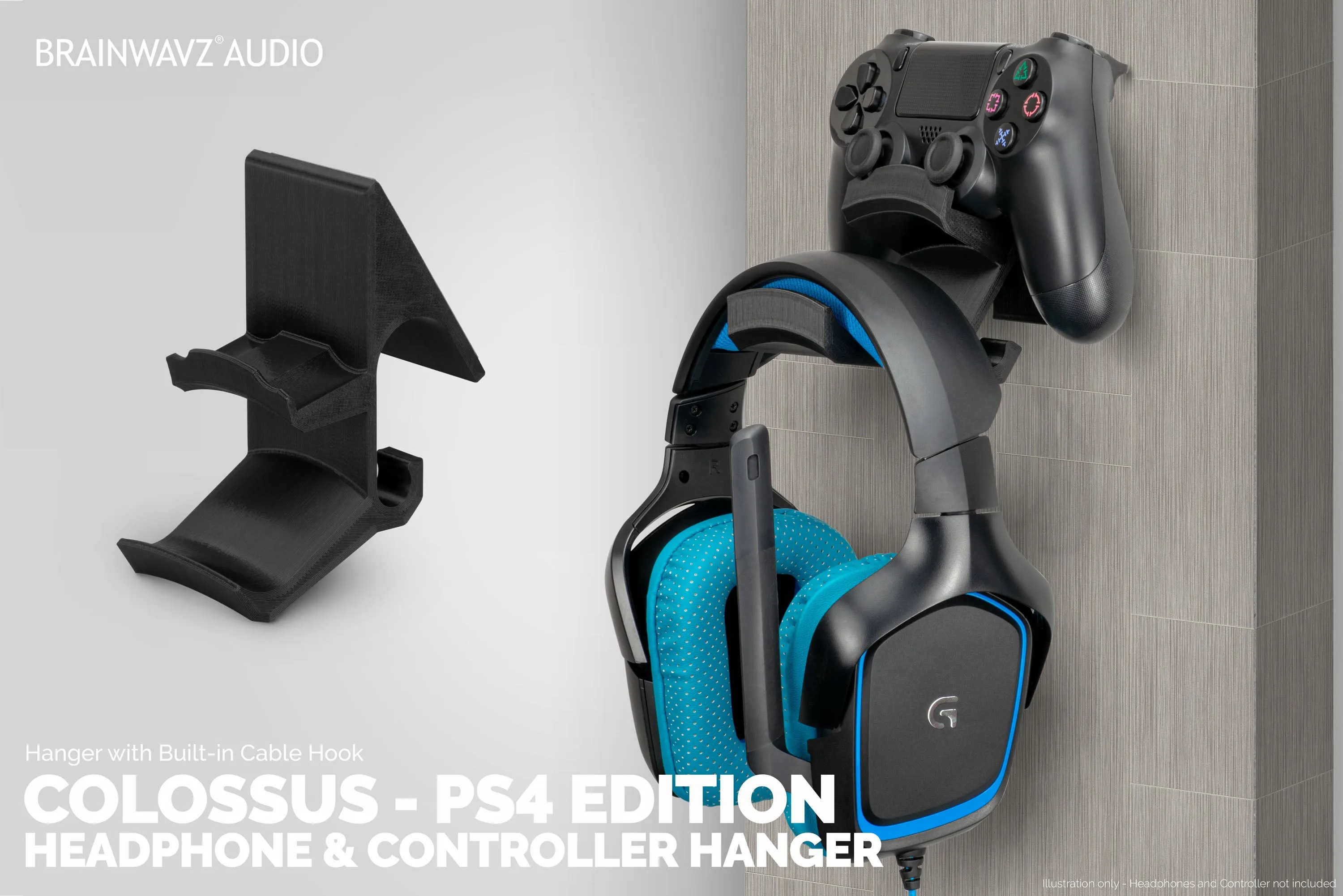 The Colossus - PS4 Edition - Headphone and Game Controller Hanger