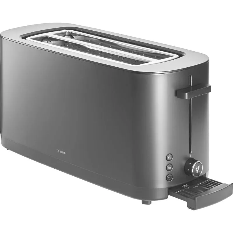 Zwilling Enfinigy Toaster, 2 long slots Black