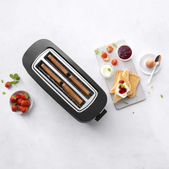 Zwilling Enfinigy Toaster, 2 long slots Black