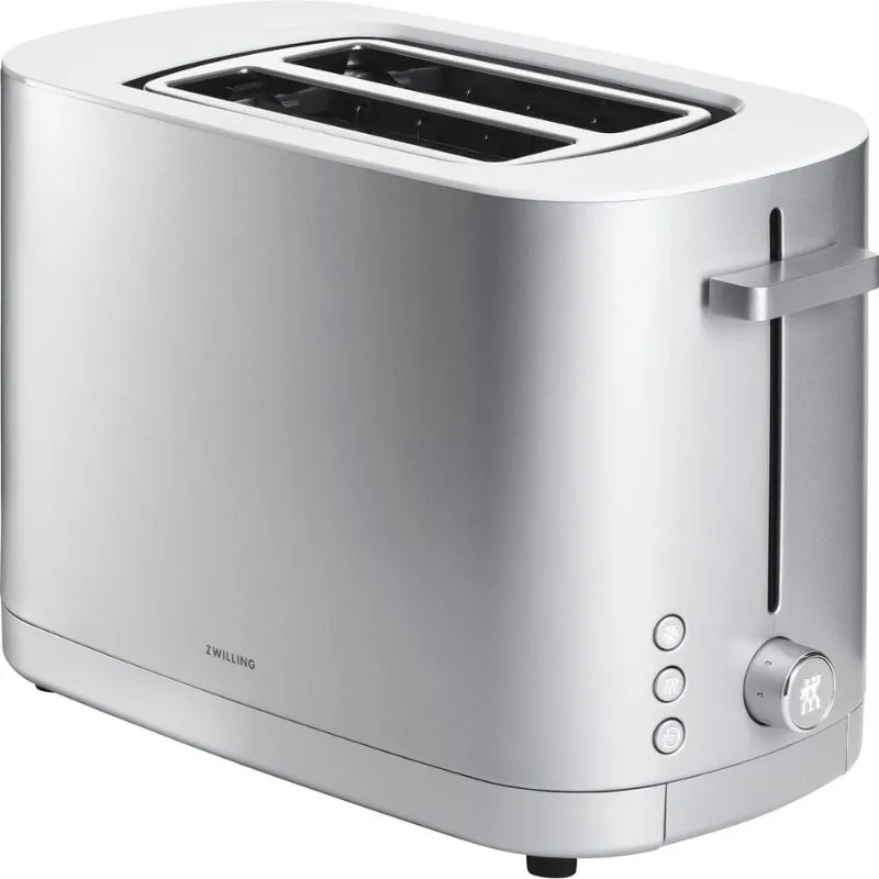 Zwilling Enfinigy Toaster, 2 short slots Silver