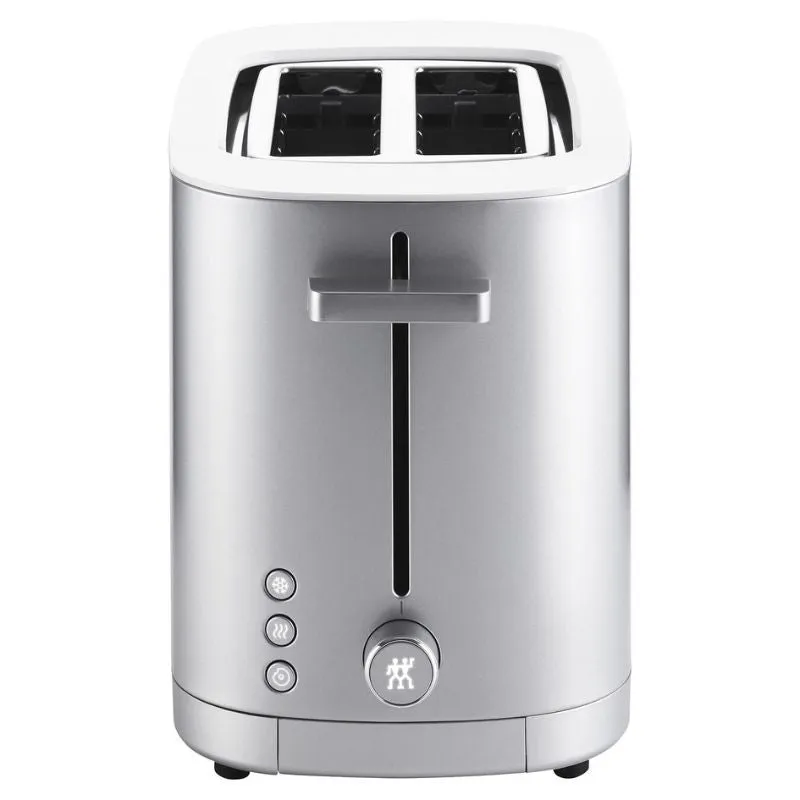 Zwilling Enfinigy Toaster, 2 short slots Silver